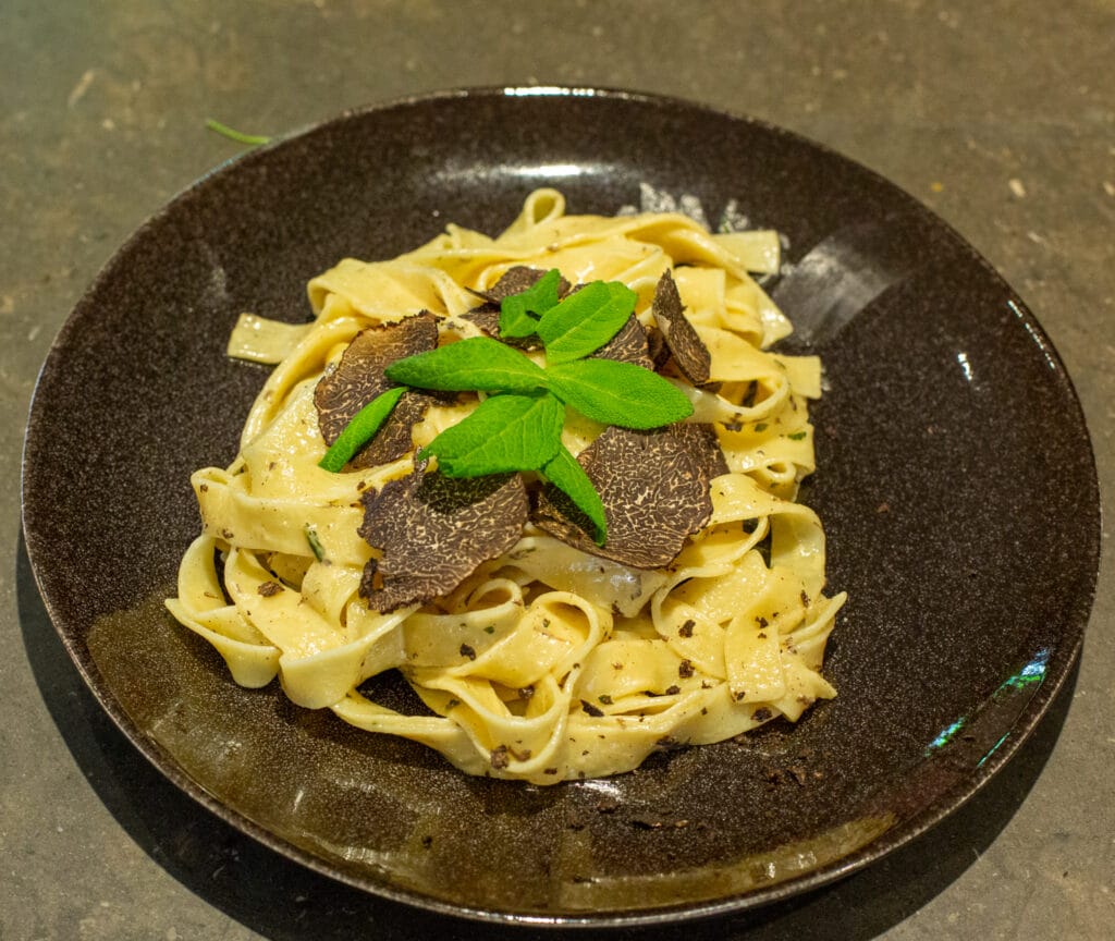 Pasta med trøffel
